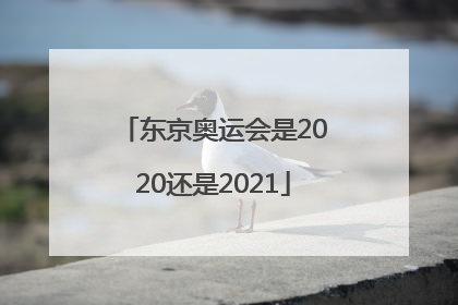 东京奥运会是2020还是2021