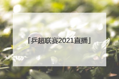 「乒超联赛2021直播」世乒赛2021赛程30日