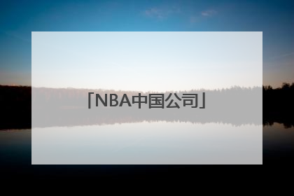 NBA中国公司
