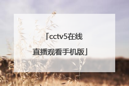「cctv5在线直播观看手机版」cctv5在线直播观看手机版nba直播下载
